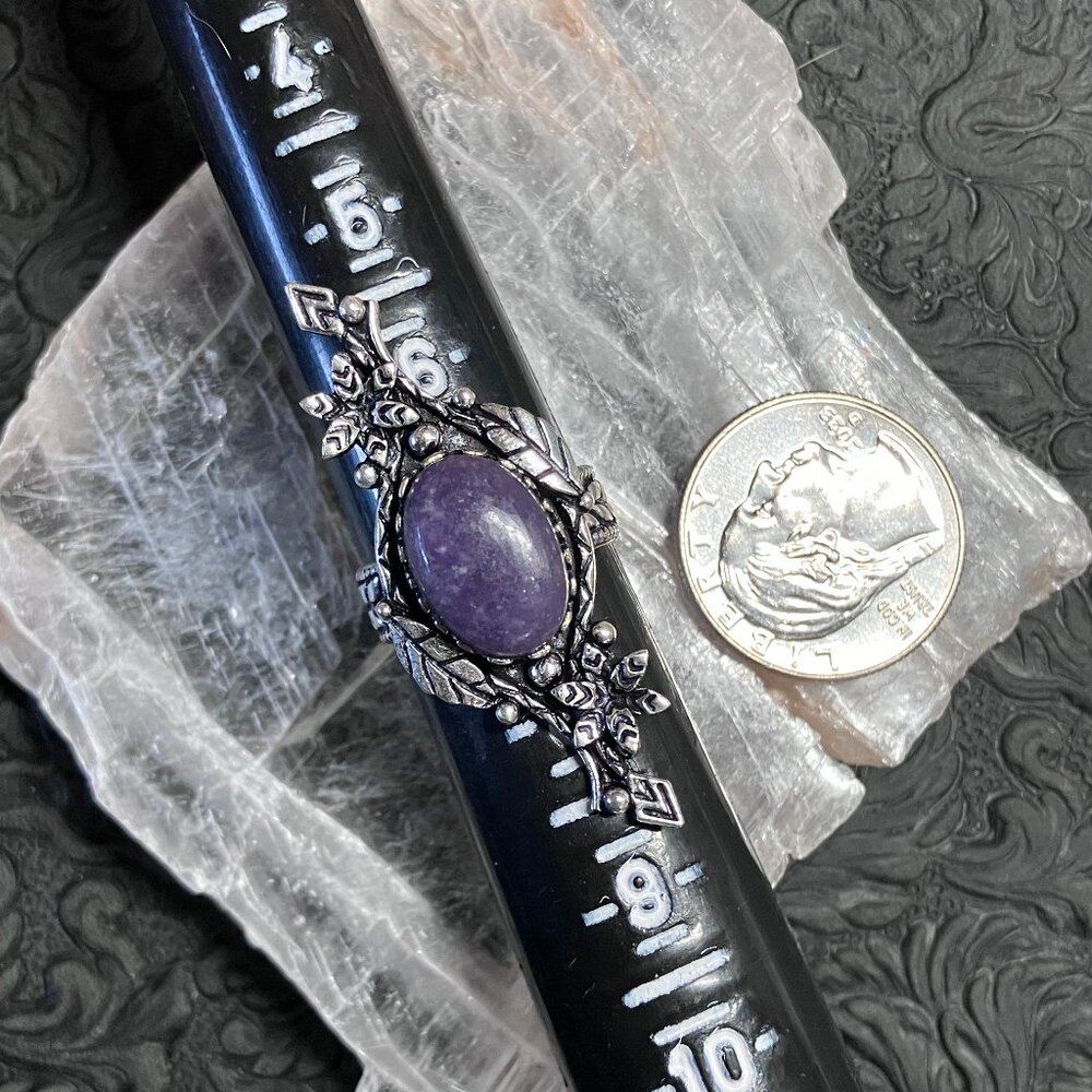 Lepidolite Fantasy Styled Ring - image 6